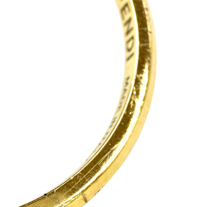 Great FENDI Ring FF Ring gold Women M