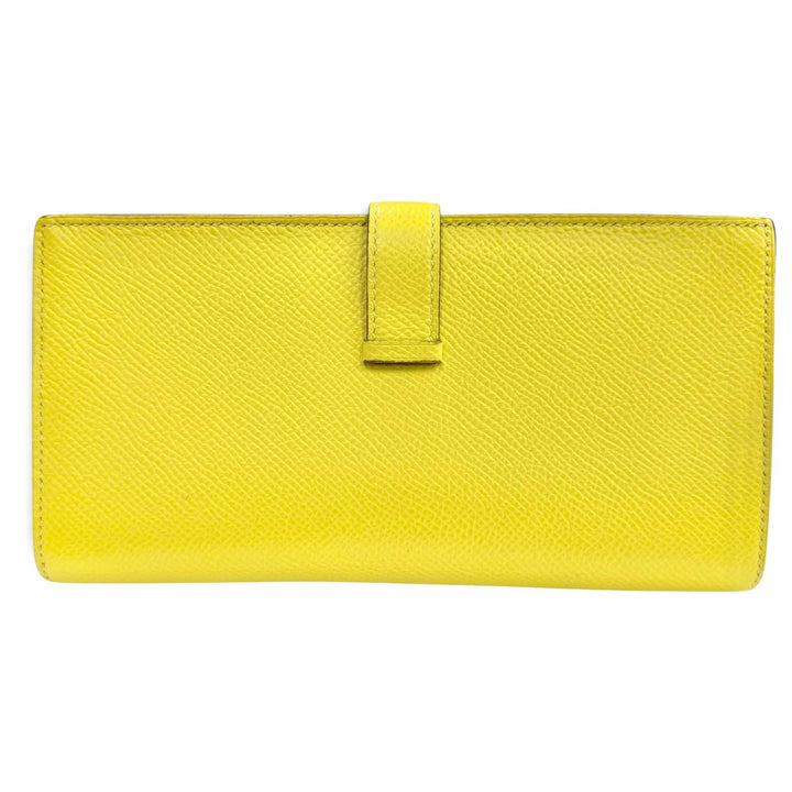 Great HERMES Purse Bearnsfre Verso By color Epsom Leather Women