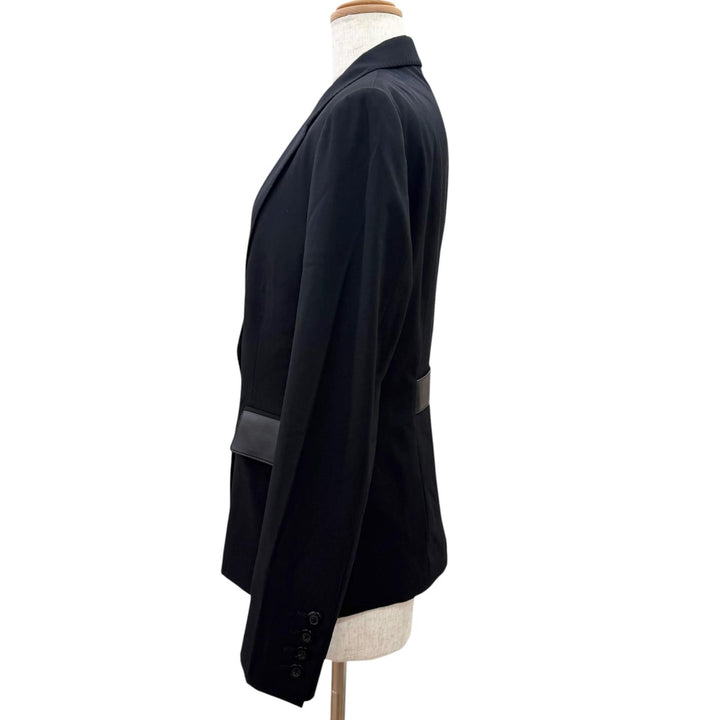 Great GUCCI tailored jacket Tom Ford era, using lambskin leather black hair