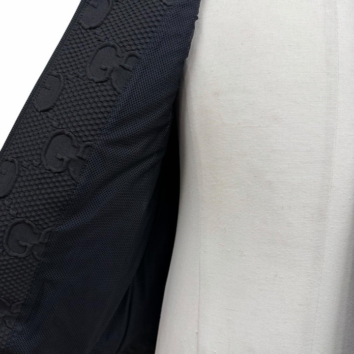 Excellent GUCCI Jacket black polyester mens S 724491