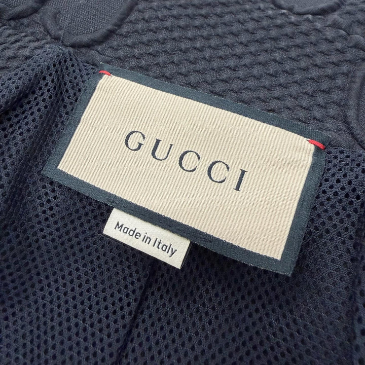 Excellent GUCCI Jacket black polyester mens S 724491