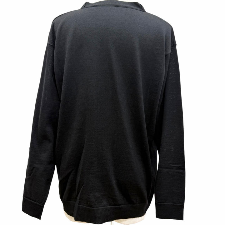 Pristine LOEWE cardigan Anagram logo embroidery, lightweight knit