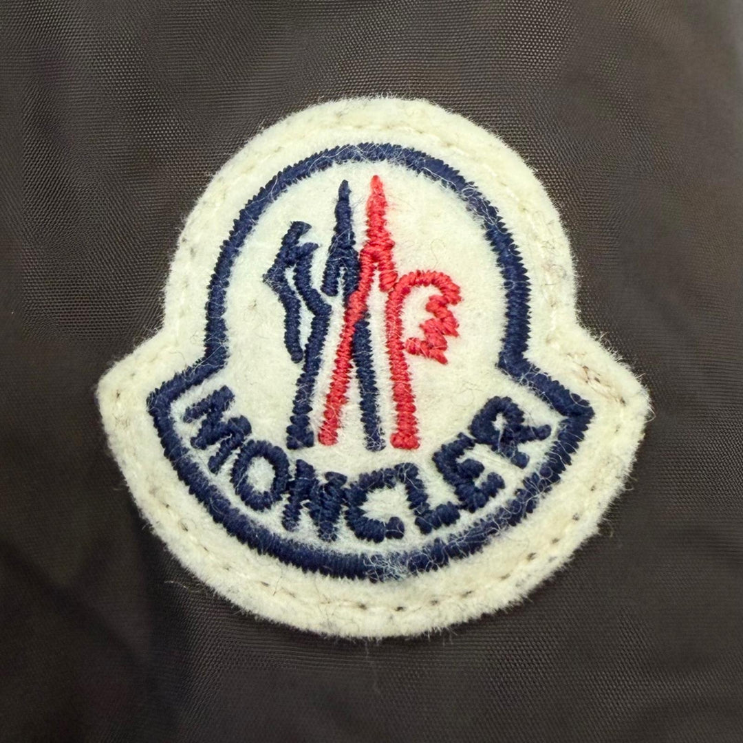 Great MONCLER Jacket Down switch Brown wool mens L J20919B00029
