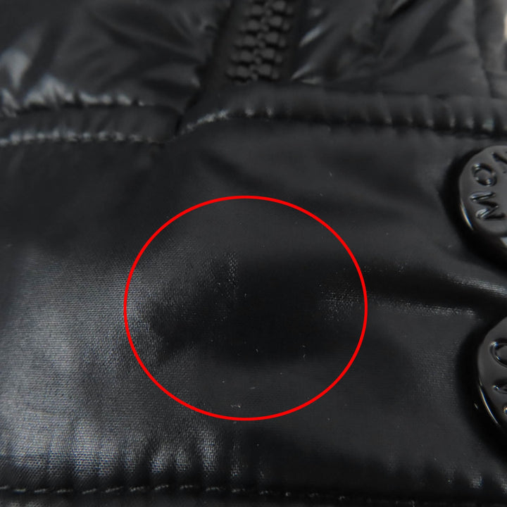 Great MONCLER Down jacket SANGATTE With logo patch black Nylon Women 3