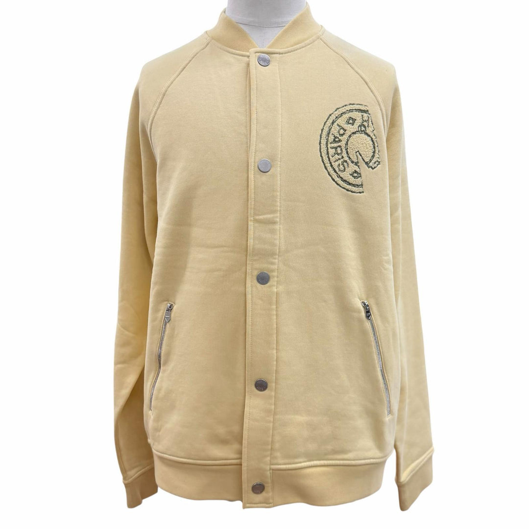 Excellent HERMES Blouson Clos de Cell yellow cotton mens L H557850HA