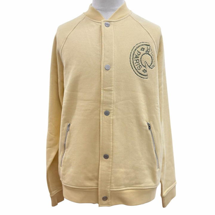 Excellent HERMES Blouson Clos de Cell yellow cotton mens L H557850HA