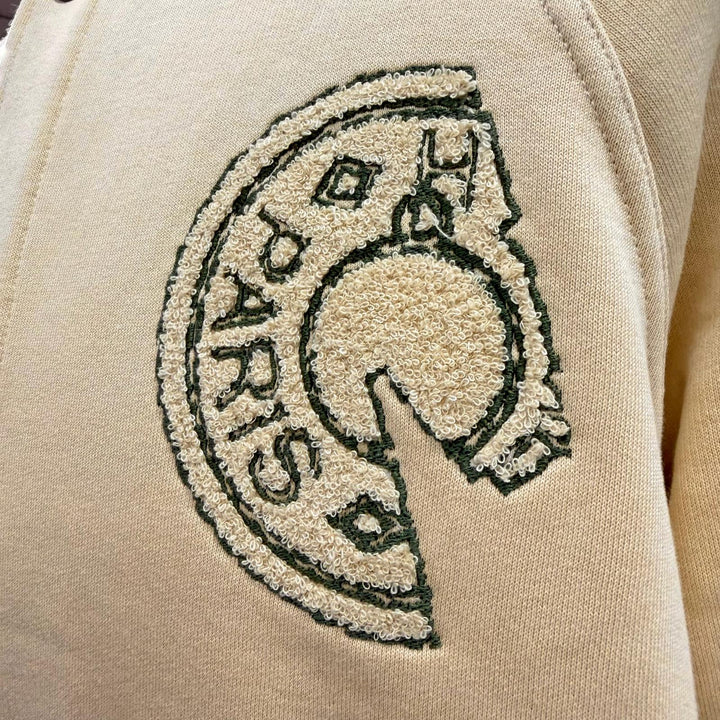 Excellent HERMES Blouson Clos de Cell yellow cotton mens L H557850HA
