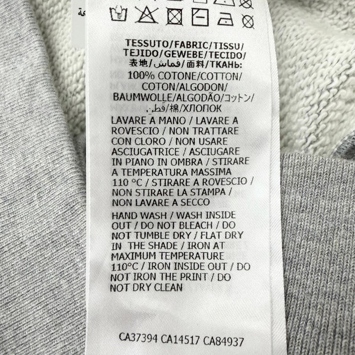 Discounted Great GUCCI hoodie Logo print pullover gray cotton