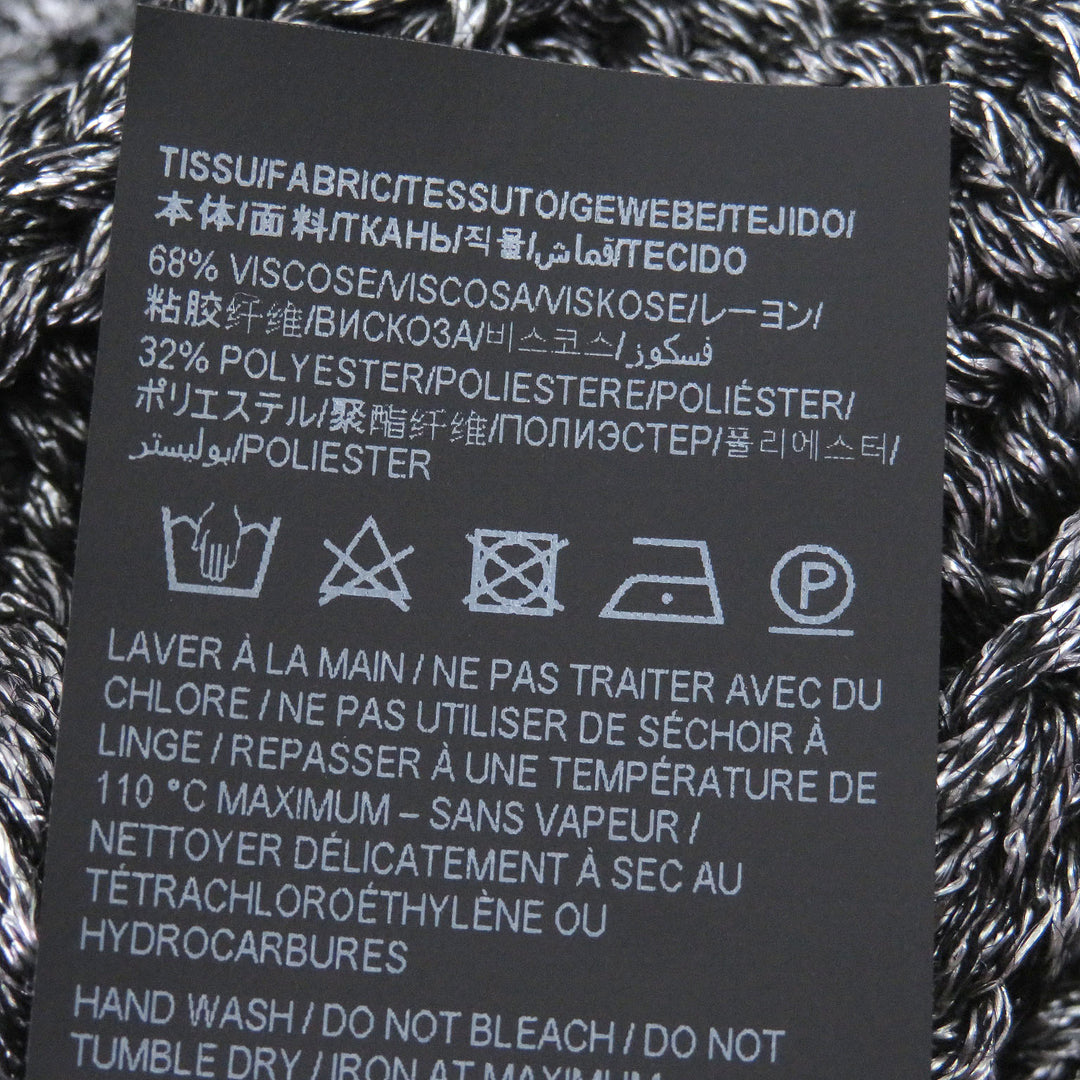 Excellent SAINT LAURENT PARIS sweater Cable knit turtleneck sweater