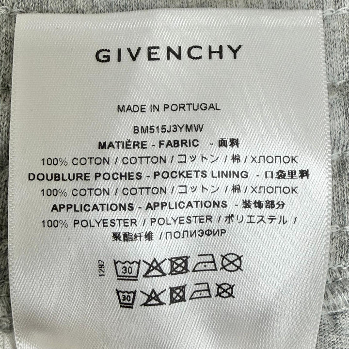 Discounted Great GIVENCHY Shorts gray cotton mens XL BM515J3YMW
