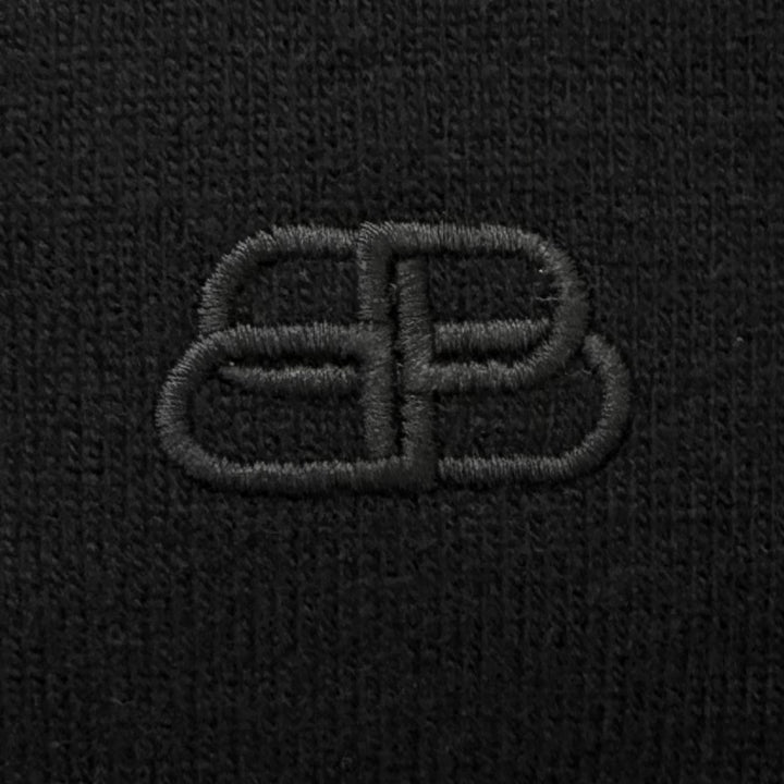 Great BALENCIAGA sweater BB logo embroidered crew neck oversized shirt