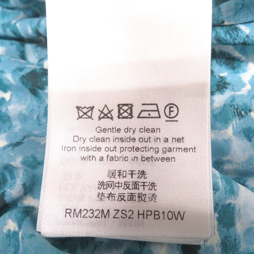 Pristine LOUIS VUITTON Blouson Monogram Printed Windbreaker blue Nylon