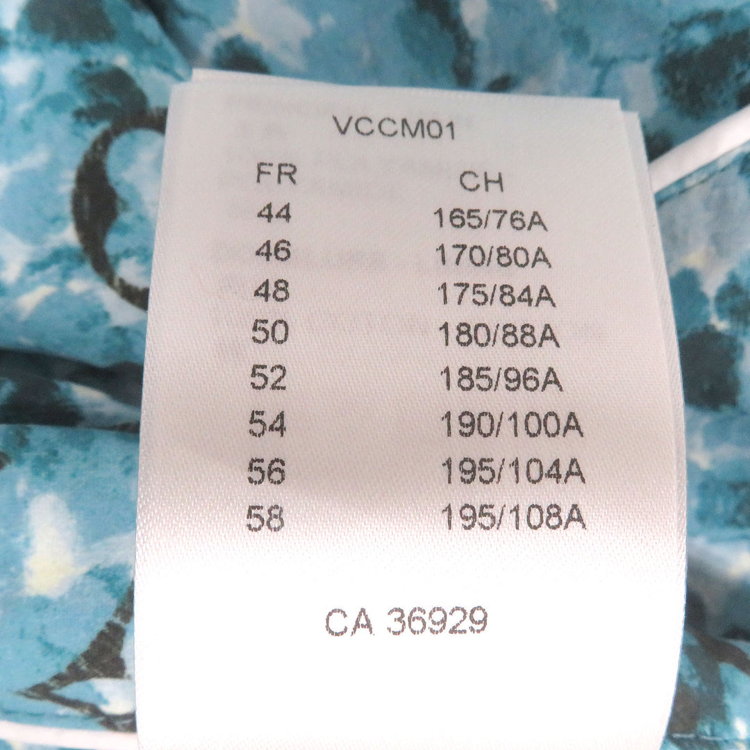 Pristine LOUIS VUITTON Blouson Monogram Printed Windbreaker blue Nylon