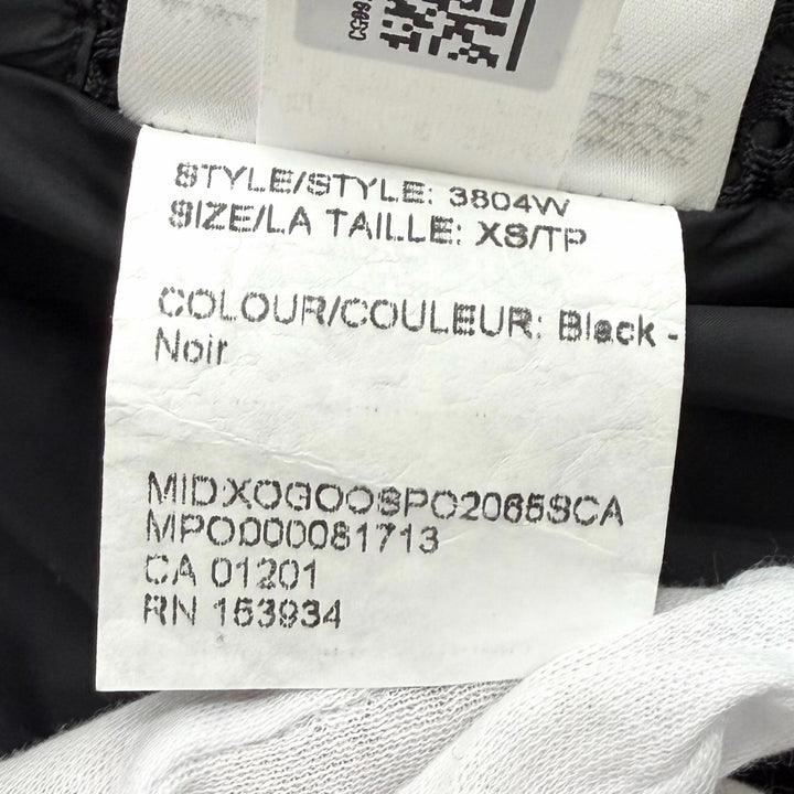 Very Good CANADA GOOSE Down jacket CHELSEA black polyester Women XS 3804W
