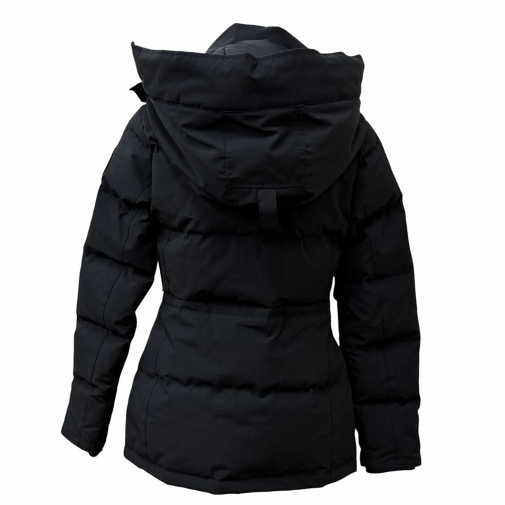 Very Good CANADA GOOSE Down jacket CHELSEA black polyester Women XS 3804W
