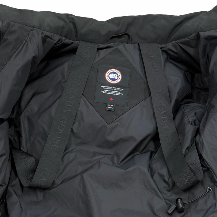 Very Good CANADA GOOSE Down jacket CHELSEA black polyester Women XS 3804W