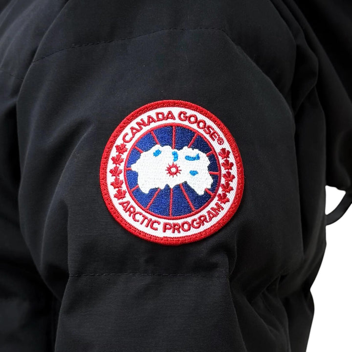 Very Good CANADA GOOSE Down jacket CHELSEA black polyester Women XS 3804W