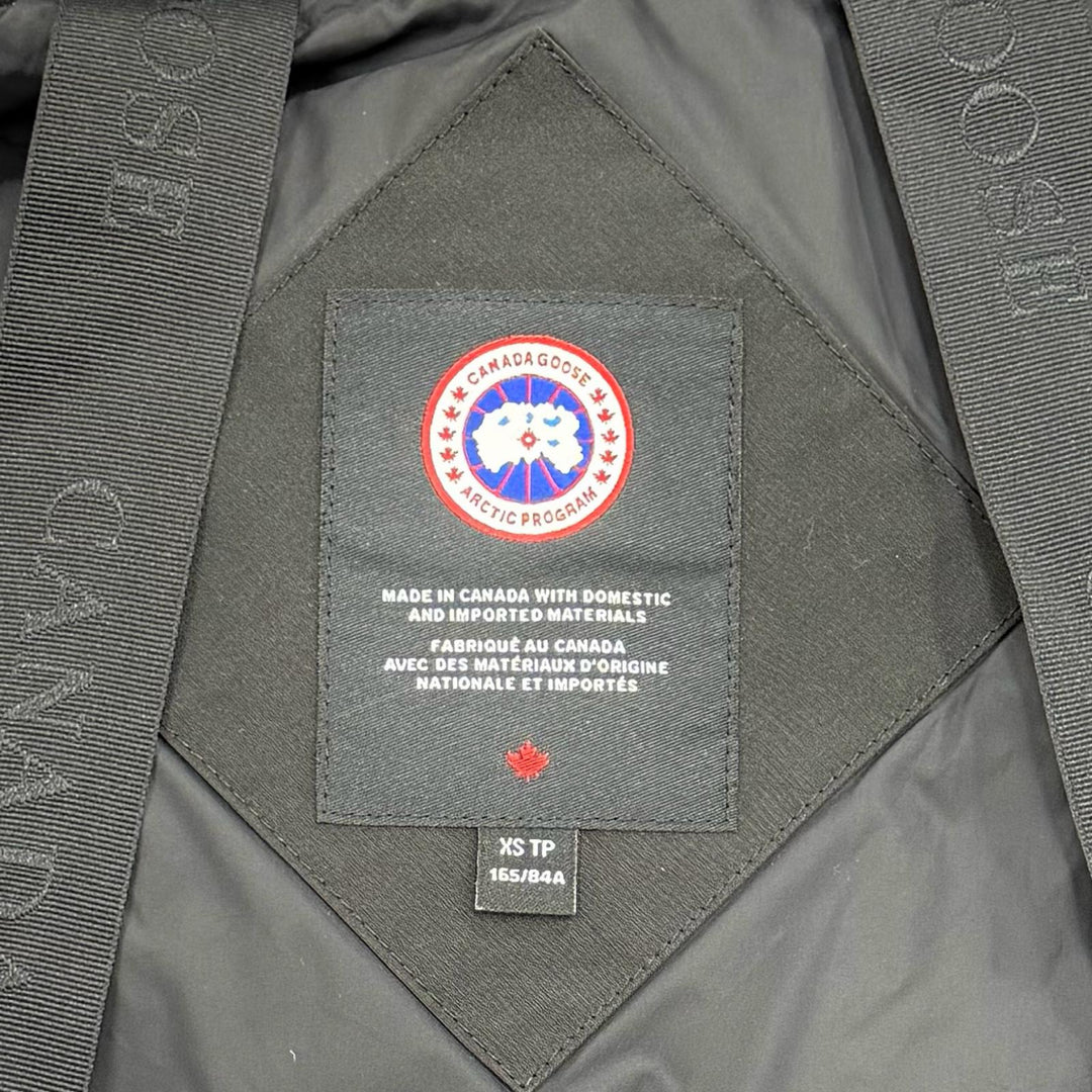 Very Good CANADA GOOSE Down jacket CHELSEA black polyester Women XS 3804W