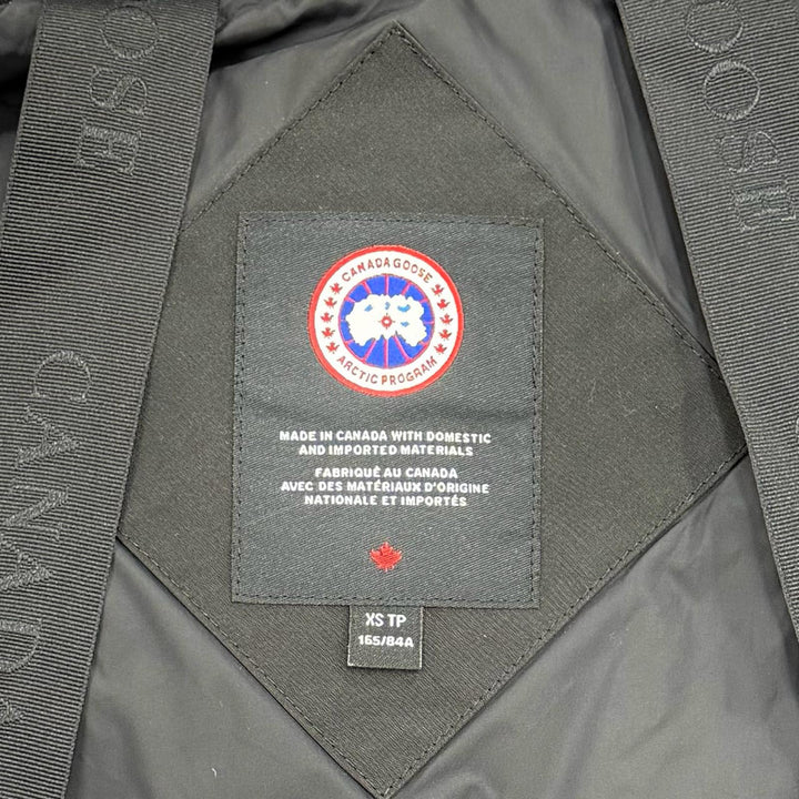 Very Good CANADA GOOSE Down jacket CHELSEA black polyester Women XS 3804W