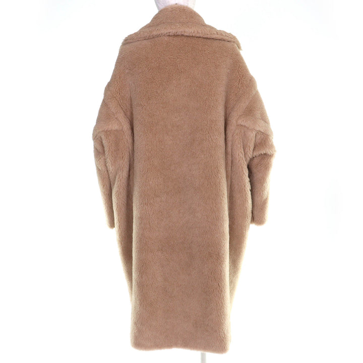 Excellent Max Mara coat Teddy bear White tag beige alpaca Women S 23101602336