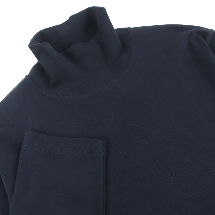 Excellent BOTTEGAVENETA Logo embroidered high-neck long-sleeved top XS 725652