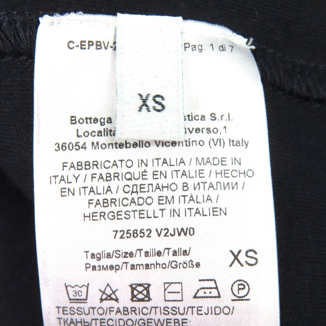 Excellent BOTTEGAVENETA Logo embroidered high-neck long-sleeved top XS 725652