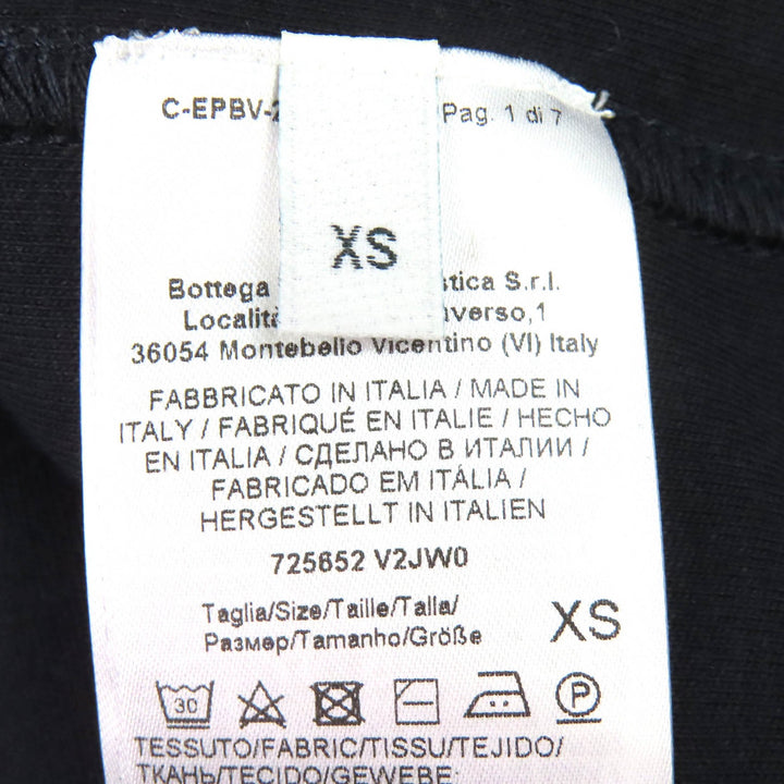 Excellent BOTTEGAVENETA Logo embroidered high-neck long-sleeved top XS 725652