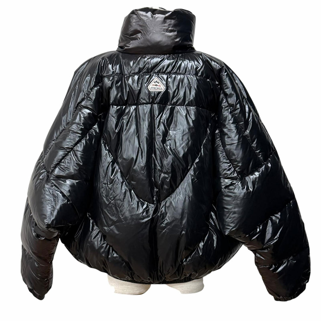 Pristine Pyrenex Down jacket WILLOW With logo patch black Nylon Women 40 HWK020