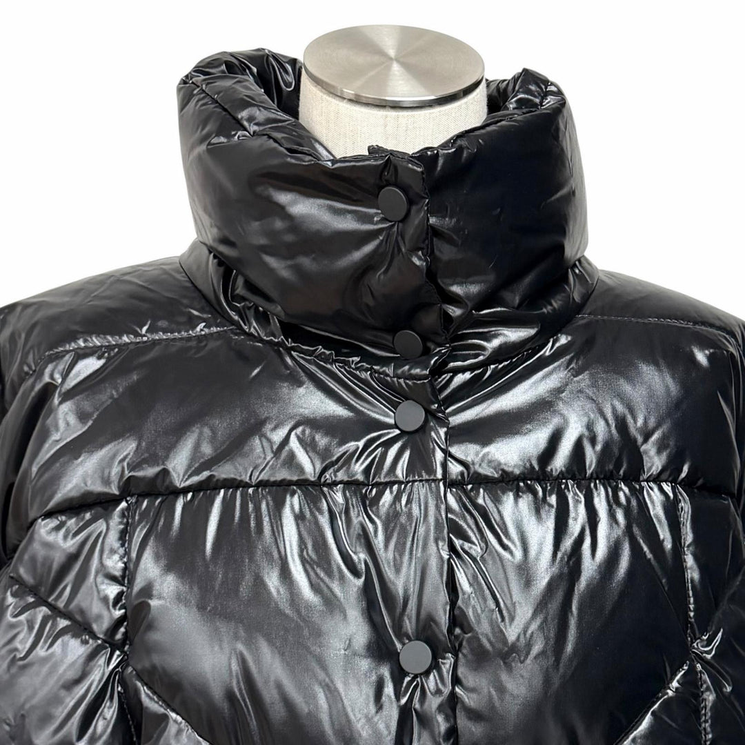 Pristine Pyrenex Down jacket WILLOW With logo patch black Nylon Women 40 HWK020