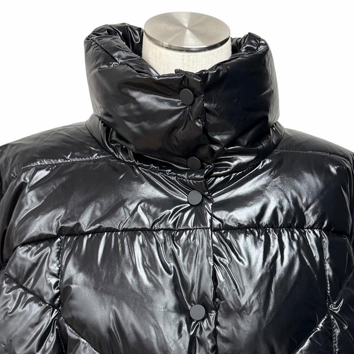 Pristine Pyrenex Down jacket WILLOW With logo patch black Nylon Women 40 HWK020
