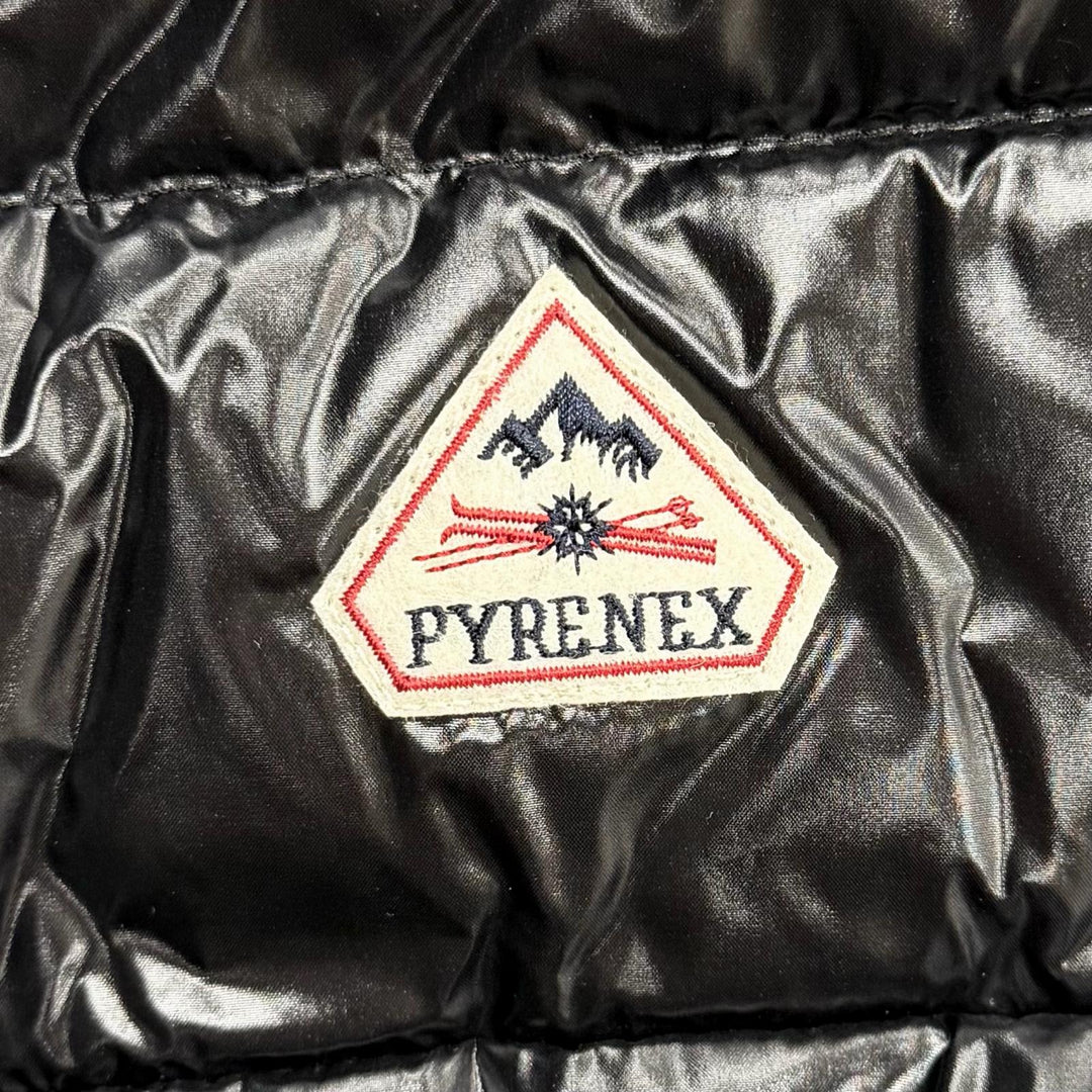 Pristine Pyrenex Down jacket WILLOW With logo patch black Nylon Women 40 HWK020