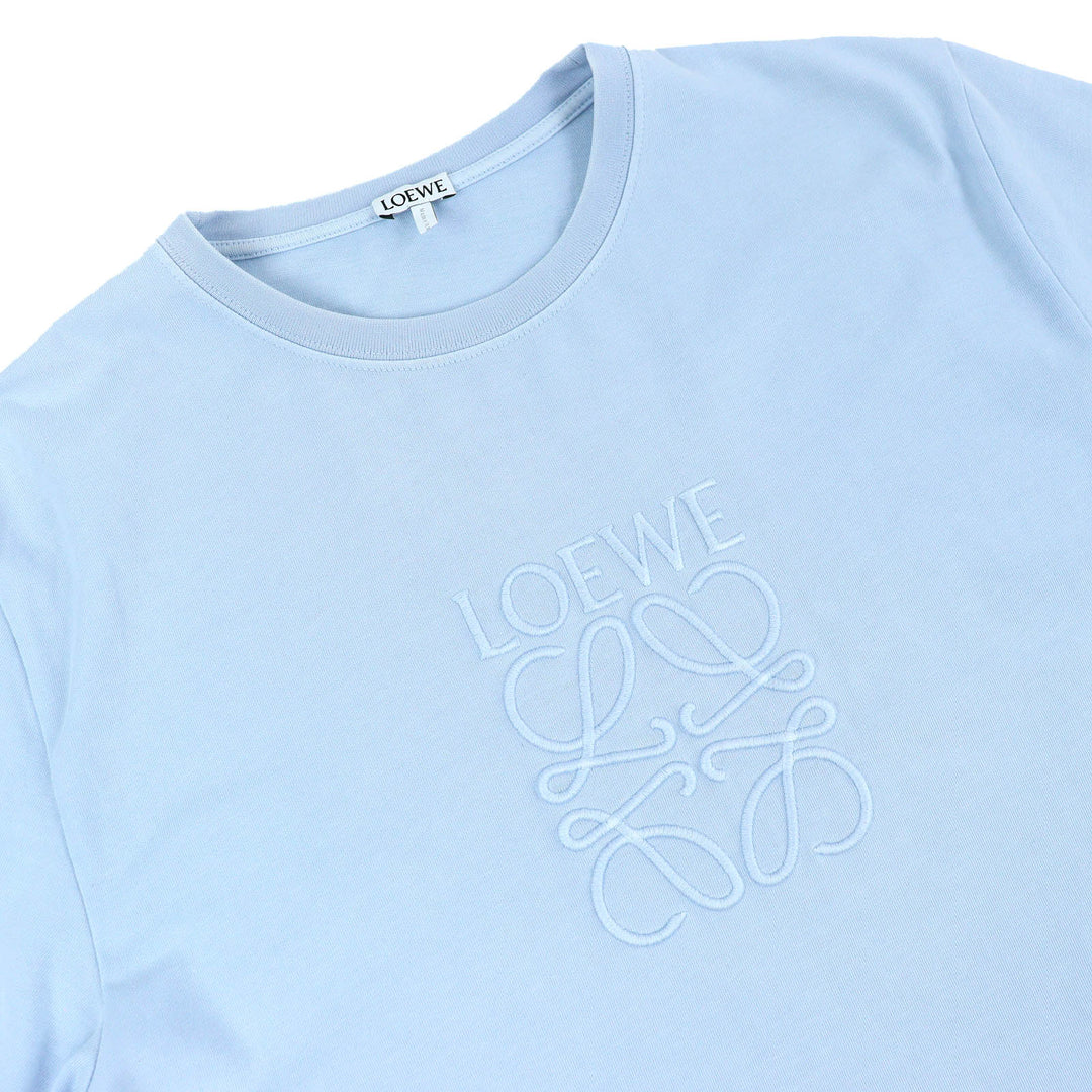 Great LOEWE Short sleeve T-shirt Logo Anagram Letter Embroidery M H526Y22XA4