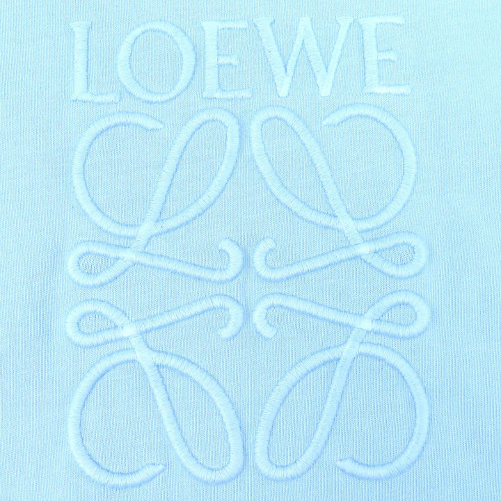 Great LOEWE Short sleeve T-shirt Logo Anagram Letter Embroidery M H526Y22XA4