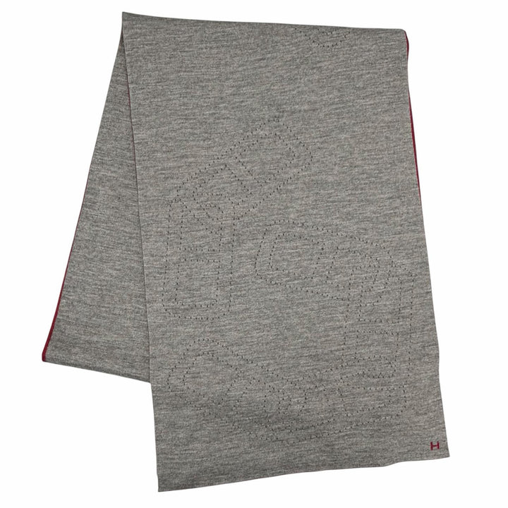 Great HERMES Scarf Allele Tour Bordeaux cashmere Women