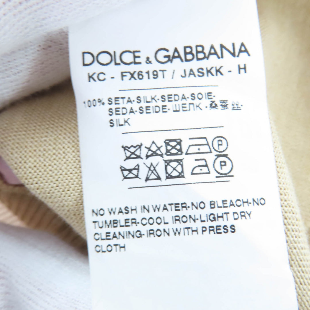 Excellent DOLCE&GABBANA ensemble Floral print knit cardigan/top 40 FX619T/FX620T