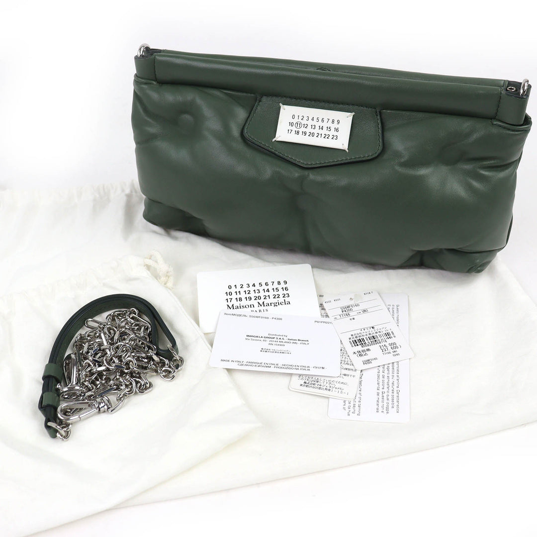 Great Maison Margiela 11 Shoulder Bag Glam Slam Red Carpet Classic S56WF0160