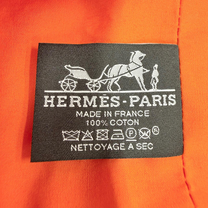Excellent HERMES Tote Bag Cabas Drapeaux au vent Multi cotton Women