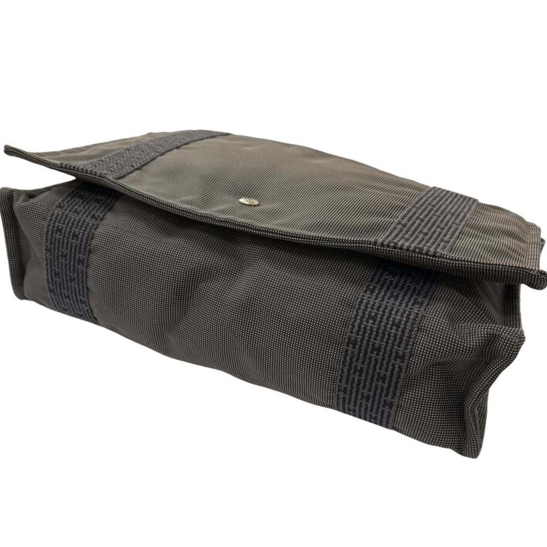 Great HERMES Shoulder Bag Her Line Bassus MM Serie Button Messenger Bag