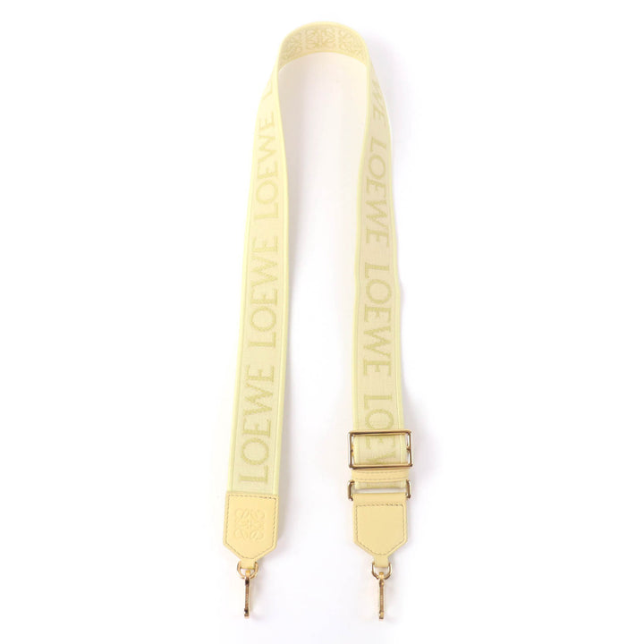 Great LOEWE Shoulder strap Anagram logo yellow leather Women