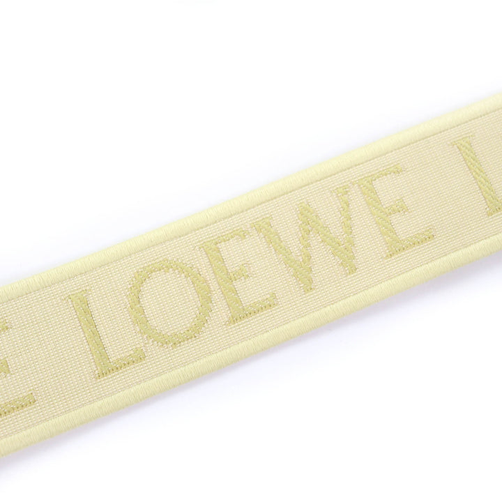 Great LOEWE Shoulder strap Anagram logo yellow leather Women