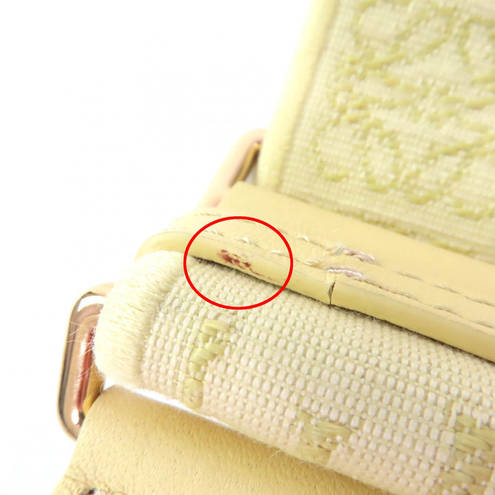 Great LOEWE Shoulder strap Anagram logo yellow leather Women