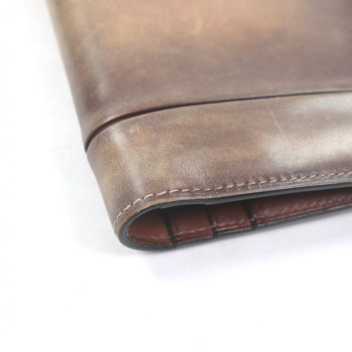 Very Good Berluti Purse Gaspard Bifold Wallet Brown leather mens