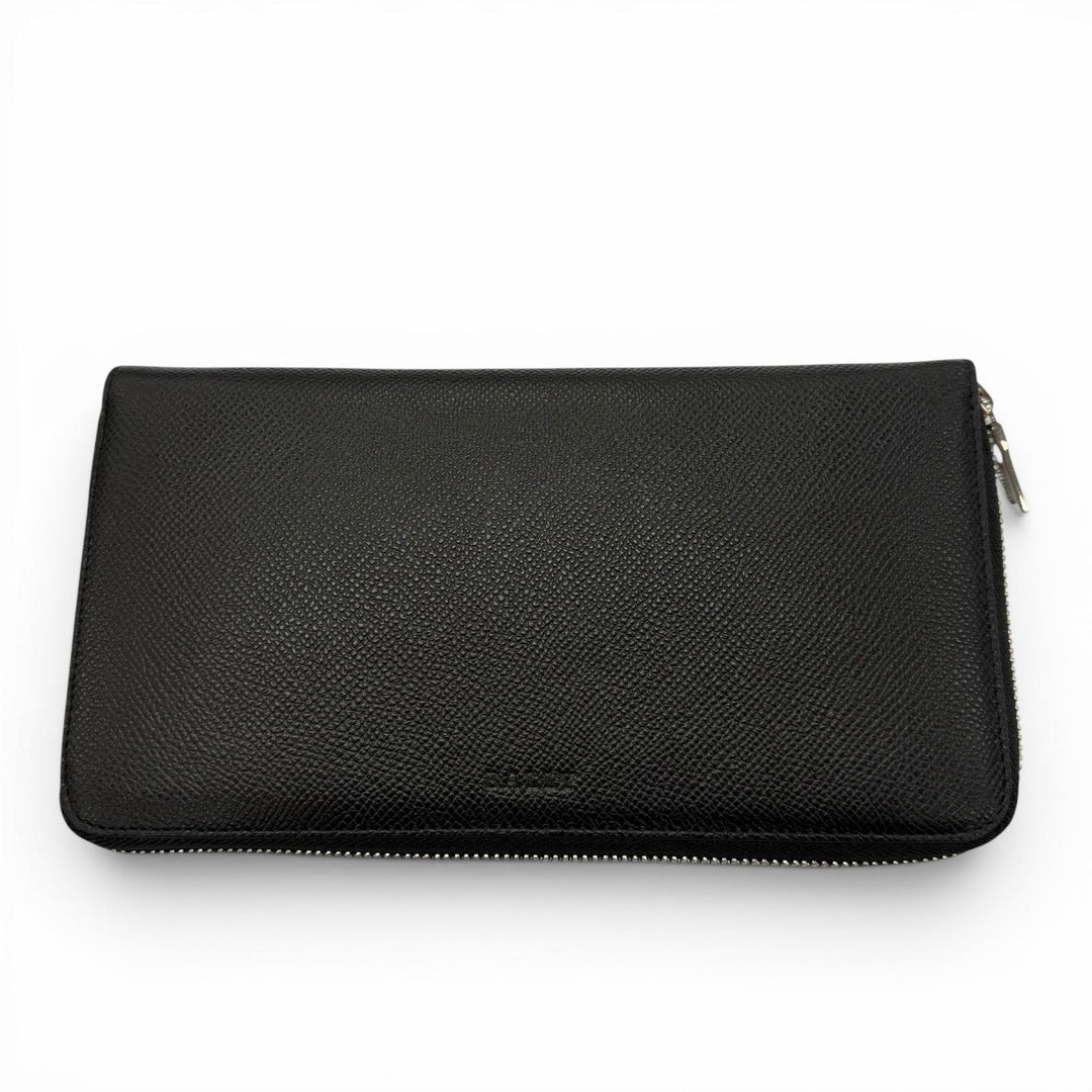 Excellent BALLY Purse black leather mens