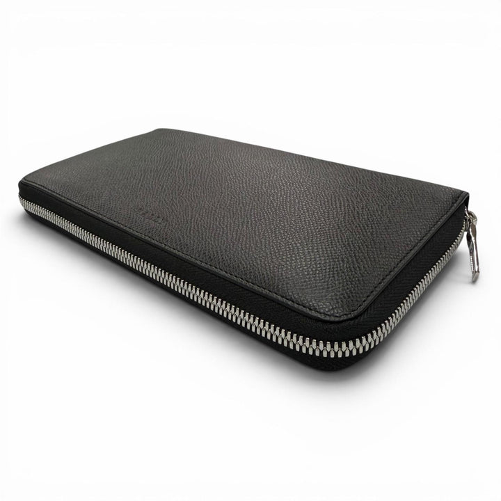 Excellent BALLY Purse black leather mens