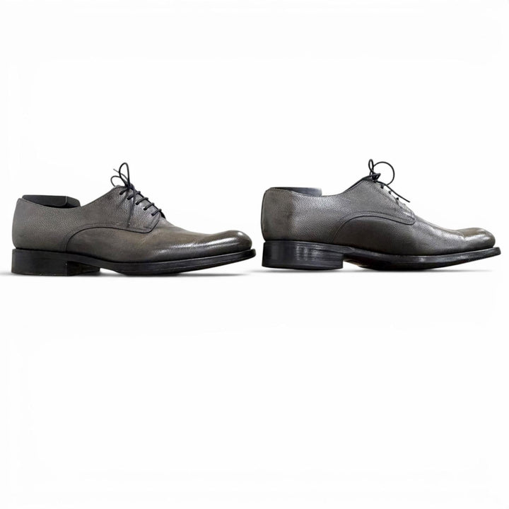 Discounted Great Dior HOMME Leather shoes Gray leather mens 42