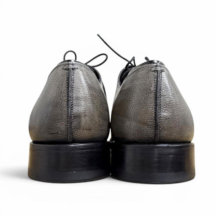 Discounted Great Dior HOMME Leather shoes Gray leather mens 42