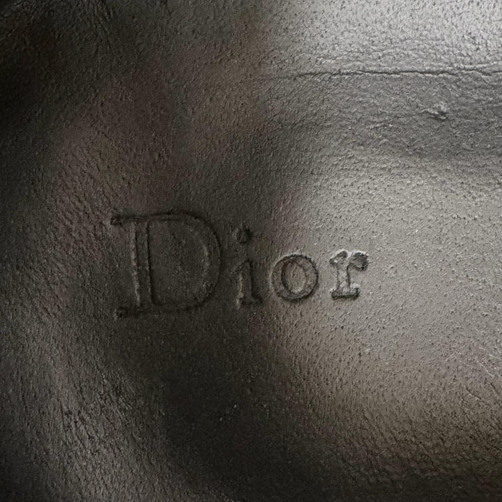 Discounted Great Dior HOMME Leather shoes Gray leather mens 42
