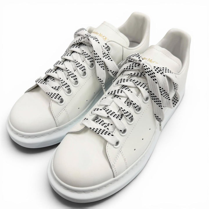 Excellent Alexander McQueen Low cut sneakers LARRY leather mens 40.5 553680