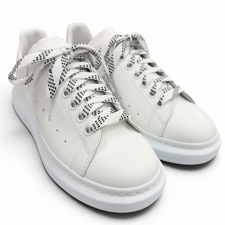 Excellent Alexander McQueen Low cut sneakers LARRY leather mens 40.5 553680