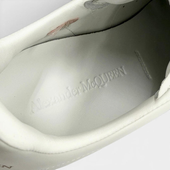 Excellent Alexander McQueen Low cut sneakers LARRY leather mens 40.5 553680